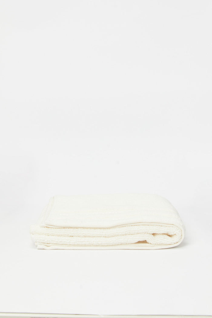 Redtag-Cream-Luxury-Cotton-Hand-Towel-Category:Towels,-Colour:Cream,-Deals:New-In,-Filter:Home-Bathroom,-H1:HMW,-H2:BAC,-H3:TOW,-H4:HAN,-HMW-BAC-Towels,-New-In-HMW-BAC,-Non-Sale,-S23C,-Season:S23C,-Section:Homewares,-Style:PREMIUM-Home-Bathroom-