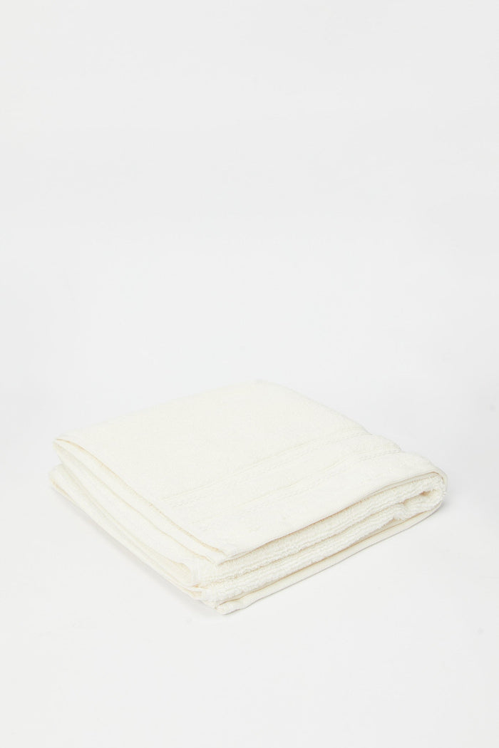 Redtag-Cream-Luxury-Cotton-Hand-Towel-Category:Towels,-Colour:Cream,-Deals:New-In,-Filter:Home-Bathroom,-H1:HMW,-H2:BAC,-H3:TOW,-H4:HAN,-HMW-BAC-Towels,-New-In-HMW-BAC,-Non-Sale,-S23C,-Season:S23C,-Section:Homewares,-Style:PREMIUM-Home-Bathroom-