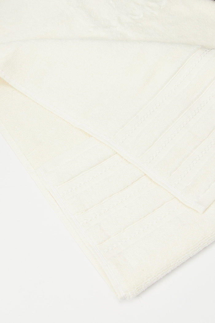 Redtag-Cream-Luxury-Cotton-Bath-Towel-Category:Towels,-Colour:Cream,-Deals:New-In,-Filter:Home-Bathroom,-H1:HMW,-H2:BAC,-H3:TOW,-H4:BAT,-HMW-BAC-Towels,-New-In-HMW-BAC,-Non-Sale,-S23C,-Season:S23C,-Section:Homewares,-Style:PREMIUM-Home-Bathroom-