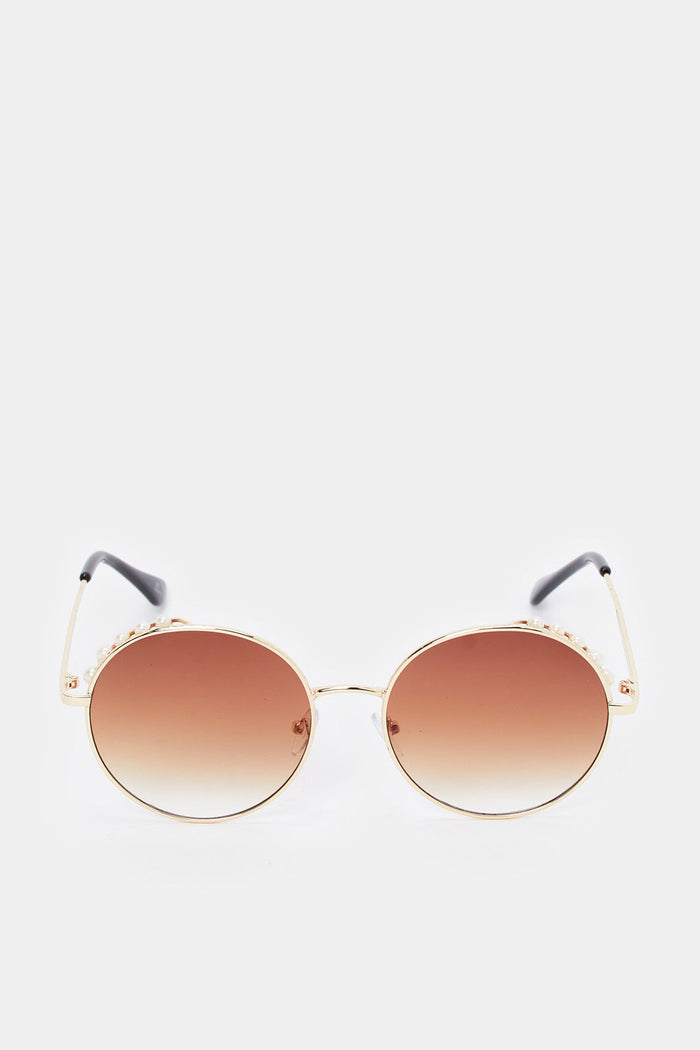 Redtag-Round-Sunglasses-Category:Sunglasses,-Colour:Assorted,-Deals:New-In,-Filter:Women's-Accessories,-H1:ACC,-H2:LAD,-H3:LAA,-H4:LAA-LADIES-ACCESSORIES,-New-In,-New-In-Women-ACC,-Non-Sale,-ProductType:Round-Sunglasses,-Season:W23O,-Section:Women,-W23O,-Women-Sunglasses-Women-
