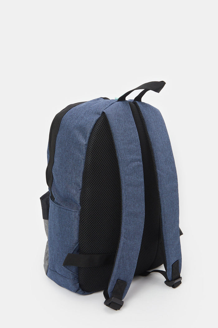 Redtag-Navy-Backpack-Category:Bags,-Colour:Navy,-Deals:New-In,-Filter:Men's-Accessories,-H1:ACC,-H2:GEN,-H3:MEA,-H4:MEA-MENS-ACCESSORIES,-Men-Bags,-New-In,-New-In-Men-ACC,-Non-Sale,-ProductType:Backpacks,-Season:W23O,-Section:Men,-W23O-Men's-