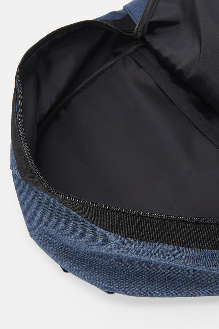 Redtag-Navy-Backpack-Category:Bags,-Colour:Navy,-Deals:New-In,-Filter:Men's-Accessories,-H1:ACC,-H2:GEN,-H3:MEA,-H4:MEA-MENS-ACCESSORIES,-Men-Bags,-New-In,-New-In-Men-ACC,-Non-Sale,-ProductType:Backpacks,-Season:W23O,-Section:Men,-W23O-Men's-