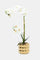 Redtag-Artificial-Orchid-In-Ceramic-Gold-Vase-Category:Plants-&-Flowers,-Colour:Gold,-Deals:New-In,-Filter:Home-Decor,-H1:HMW,-H2:HOM,-H3:DEA,-H4:VSS,-HMW-HOM-Decorative-Accessories,-HMWHOMDEAVSS,-New-In-HMW-HOM,-Non-Sale,-ProductType:Artificial-Plants,-Promo:KYRA,-Season:W23A,-Section:Homewares,-Style:FLOWER-POT,-W23A-Home-Decor-