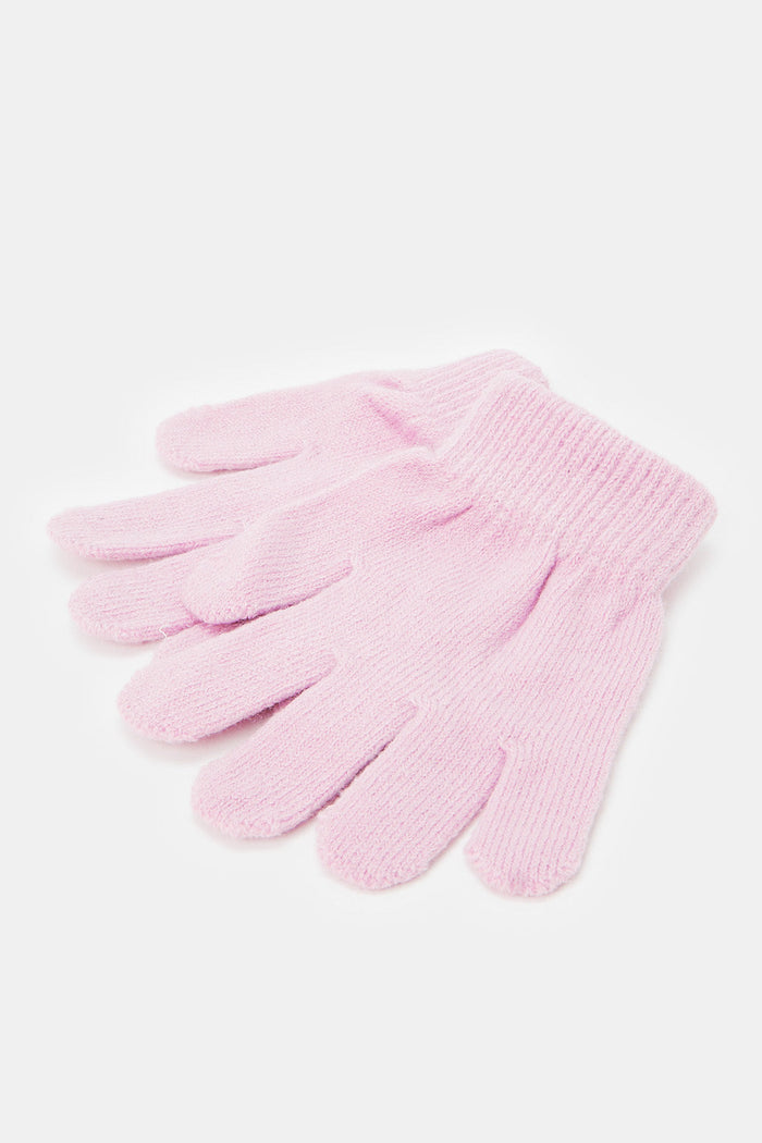 Redtag-Multi-Colour-Set-Of-2-Cap-With-Gloves-ACCGIRGIAFAA,-Category:Knitted-Accessories,-Colour:Assorted,-Deals:New-In,-Filter:Girls-Accessories,-GIR-Knitted-Accessories,-H1:ACC,-H2:GIR,-H3:GIA,-H4:FAA,-New-In,-New-In-GIR-ACC,-Non-Sale,-ProductType:Beanie-and-Gloves-Set,-Season:W23B,-Section:Girls-(0-to-14Yrs),-W23B-Girls-