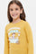 Redtag-Mustard-L/S-Placement-Print-T-Shirt-Category:T-Shirts,-Colour:Mustard,-Deals:New-In,-Filter:Girls-(2-to-8-Yrs),-GIR-T-Shirts,-H1:KWR,-H2:GIR,-H3:TSH,-H4:CAT,-KWRGIRTSHCAT,-New-In-GIR,-Non-Sale,-ProductType:Graphic-T-Shirts,-Season:W23A,-Section:Girls-(0-to-14Yrs),-TBL,-W23A-Girls-2 to 8 Years