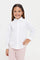 Redtag-White-Collar-Shirt-With-Drawstrings-B2S,-Category:Blouses,-Colour:White,-Deals:New-In,-Filter:Girls-(2-to-8-Yrs),-GIR-Blouses,-H1:KWR,-H2:GIR,-H3:BLO,-H4:CBL,-KWRGIRBLOCBL,-New-In-GIR,-Non-Sale,-ProductType:Casual-Shirts,-Season:W23A,-Section:Girls-(0-to-14Yrs),-W23A-Girls-2 to 8 Years