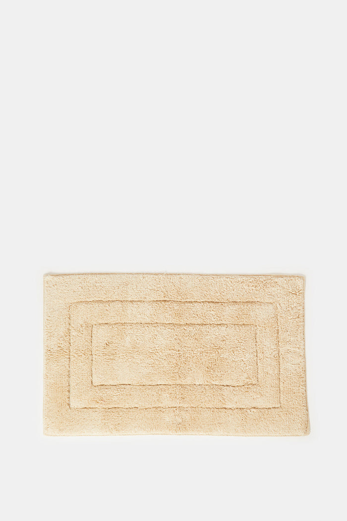 Redtag-Beige-Cut--Pile-Bath-Mat-365,-Category:Bathmats,-Colour:Beige,-Deals:New-In,-Filter:Home-Bathroom,-H1:HMW,-H2:BAC,-H3:BCE,-H4:BPM,-HMW-BAC-Bath-Accessories,-HMWBACBCEBPM,-New-In-HMW-BAC,-Non-Sale,-ProductType:Bathmat-Sets,-Season:365365,-Section:Homewares-Home-Bathroom-