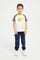 Redtag-White-Pokemon-Oversize-Short-Sleeve-T-Shirt-BOY-T-Shirts,-Category:T-Shirts,-CHR,-Colour:White,-Deals:New-In,-Filter:Boys-(2-to-8-Yrs),-H1:KWR,-H2:BOY,-H3:TSH,-H4:TSH,-KWRBOYTSHTSH,-New-In-BOY,-Non-Sale,-ProductType:Oversized-T-Shirts,-Season:W23B,-Section:Boys-(0-to-14Yrs),-W23B-Boys-2 to 8 Years