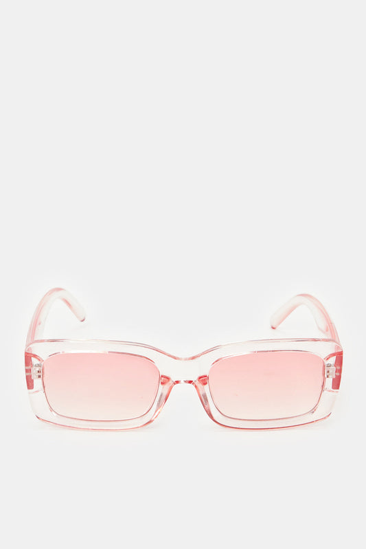 Women Pink Wayfarer Oversize Sunglasses