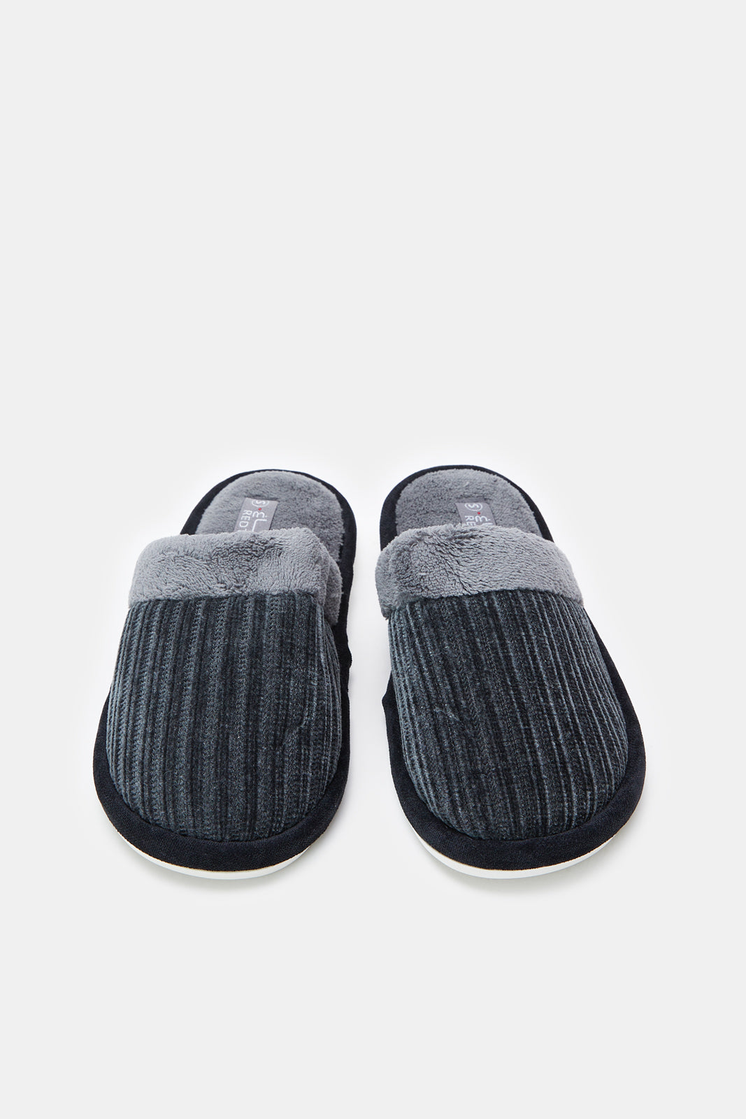 Buy Senior Boys Charcoal Mule Slippers 129728297 in UAE REDTAG UAE