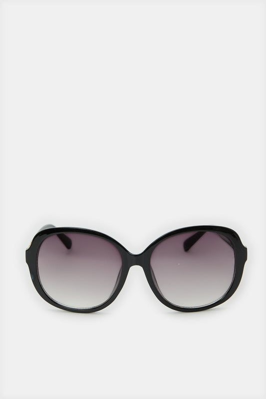 Women Black Oversized Sunglasses