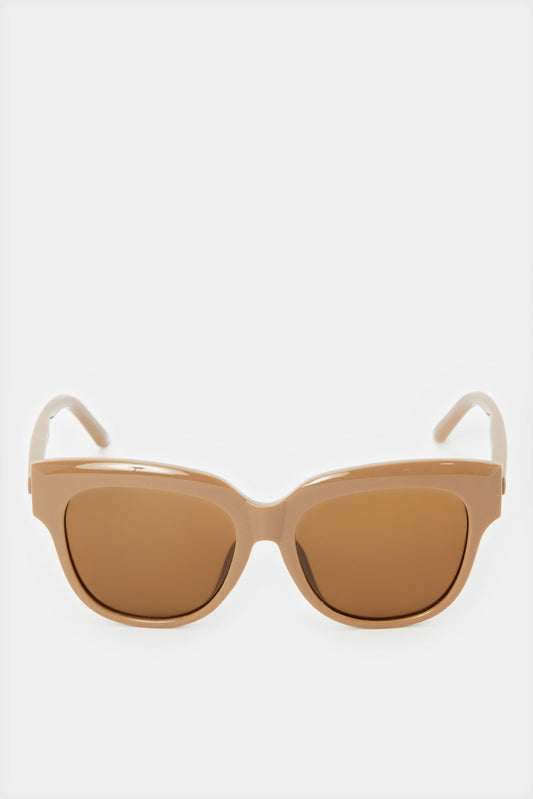 Women Brown Wayfarer Sunglasses