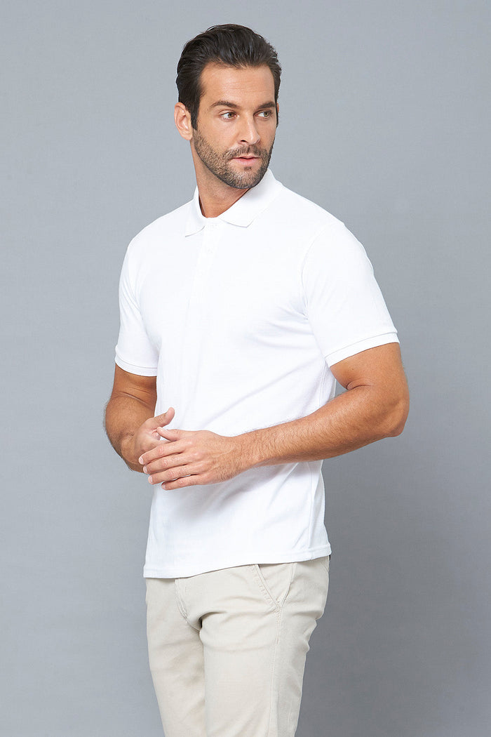 White Polo Shirt - REDTAG