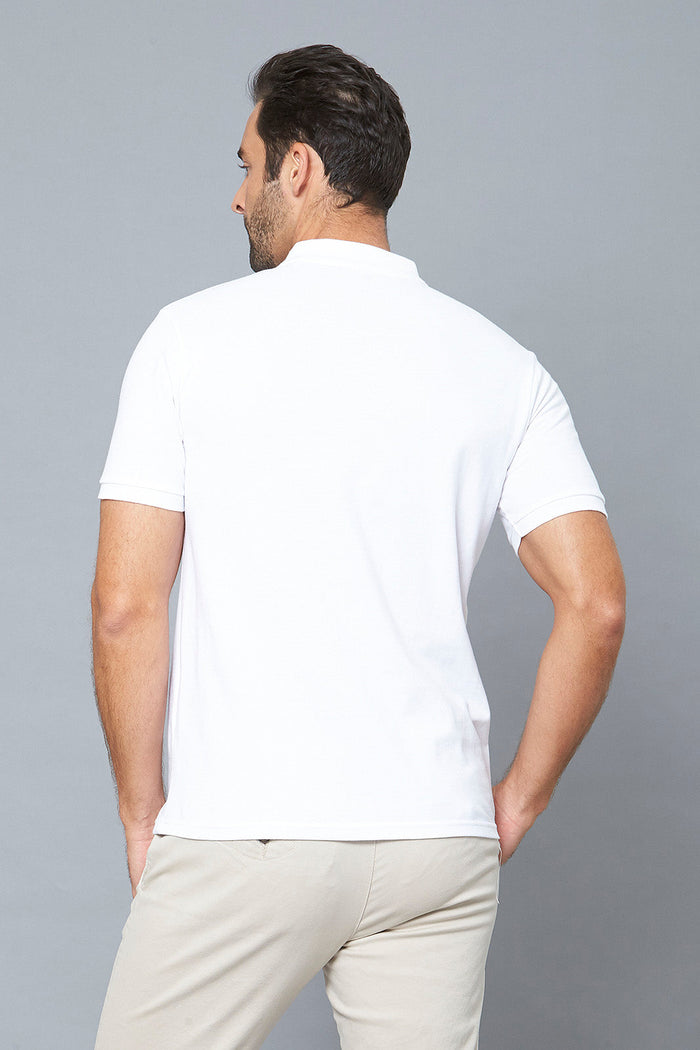 White Polo Shirt - REDTAG