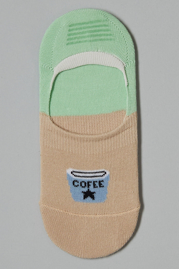 Multicolour Invisible Sock - REDTAG