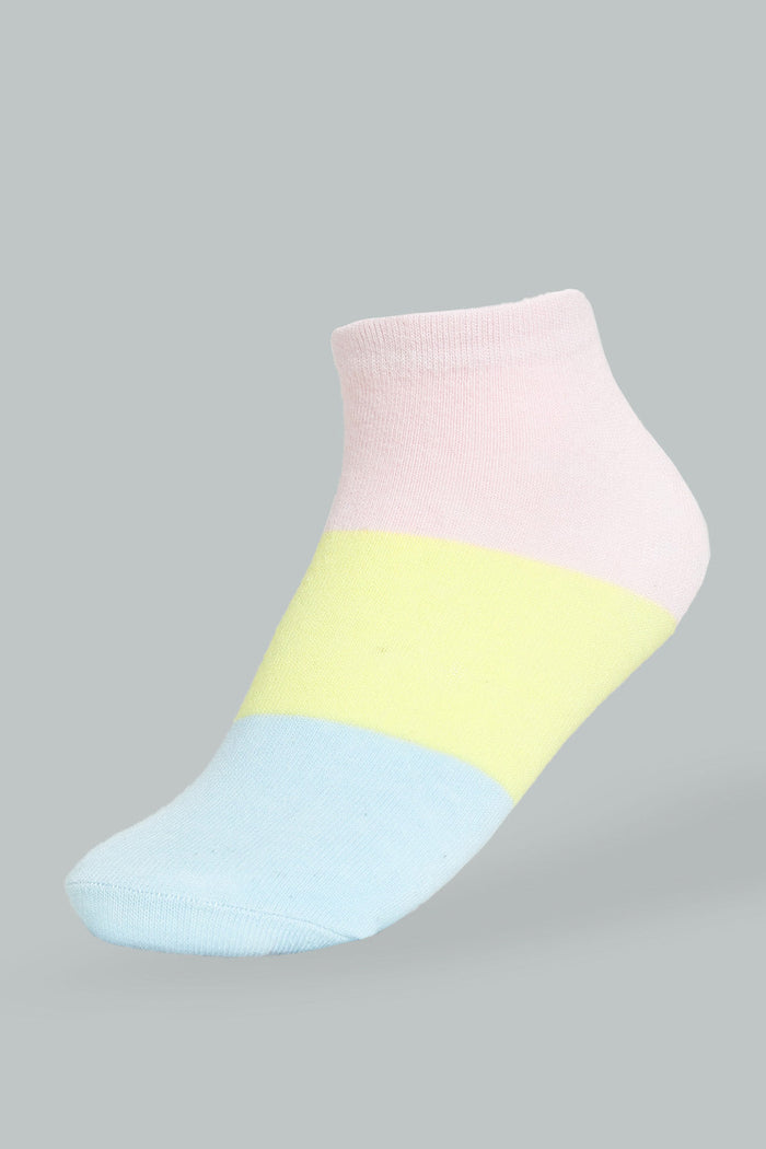 Redtag-Assorted-Ankle-Socks-(Pack-of-3)-365,-Colour:Assorted,-Filter:Women's-Clothing,-New-In,-New-In-Women,-Non-Sale,-Section:Women,-Women-Socks-Women's-