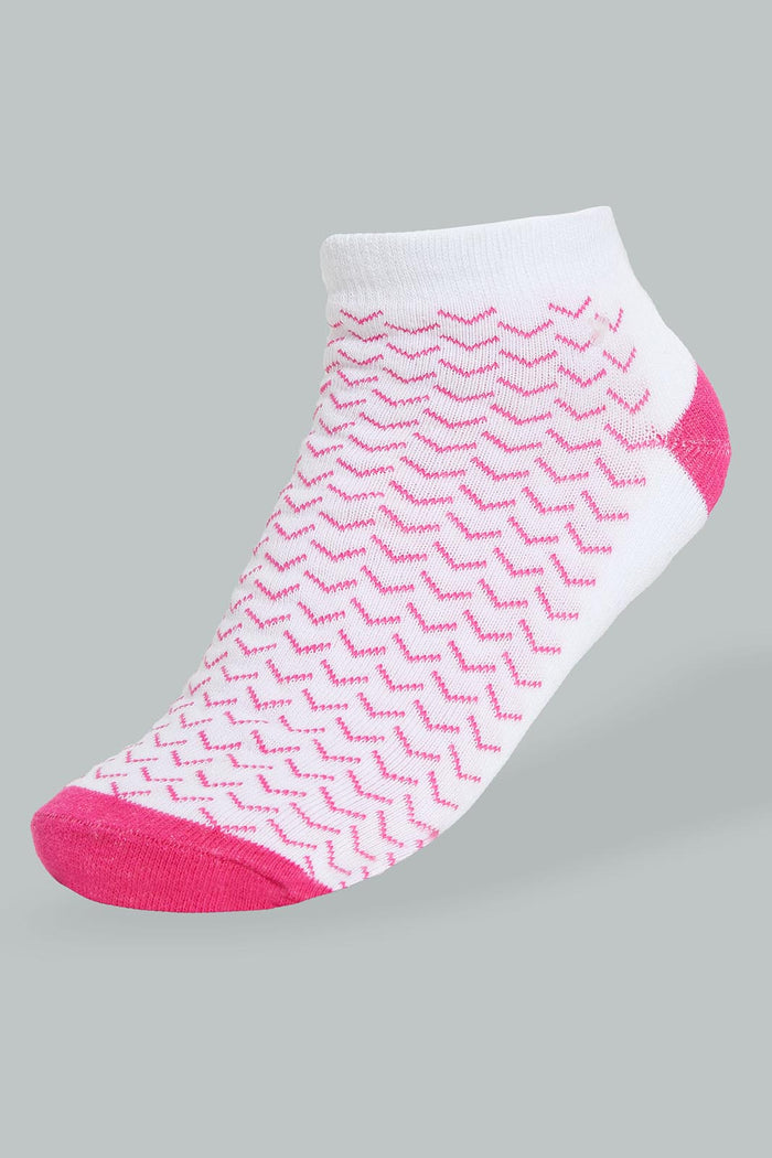 Redtag-White-Yarn-Dyed-Ankle-Socks-(3-Pack)-365,-Colour:Assorted,-Filter:Women's-Clothing,-New-In,-New-In-Women,-Non-Sale,-Section:Women,-Women-Socks-Women's-