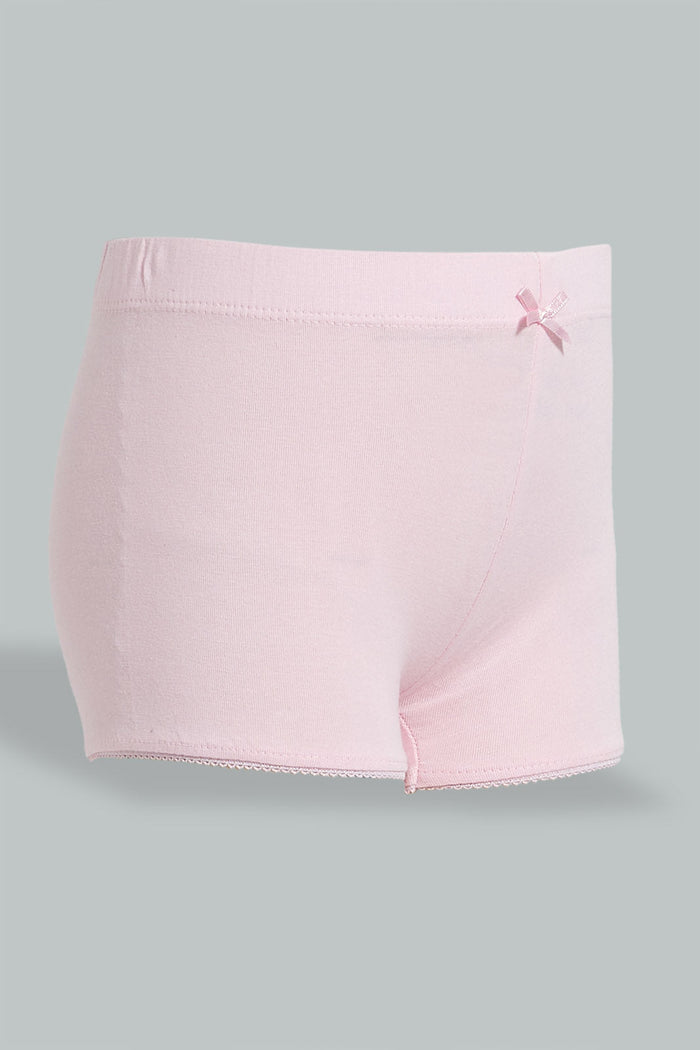 Redtag-Pink-2Pc-Pack-Solid-Boxer-Shorts-365,-Colour:Pink,-Filter:Girls-(2-to-8-Yrs),-Girls-Briefs,-New-In,-New-In-GIR,-Non-Sale,-Section:Kidswear-Girls-2 to 8 Years
