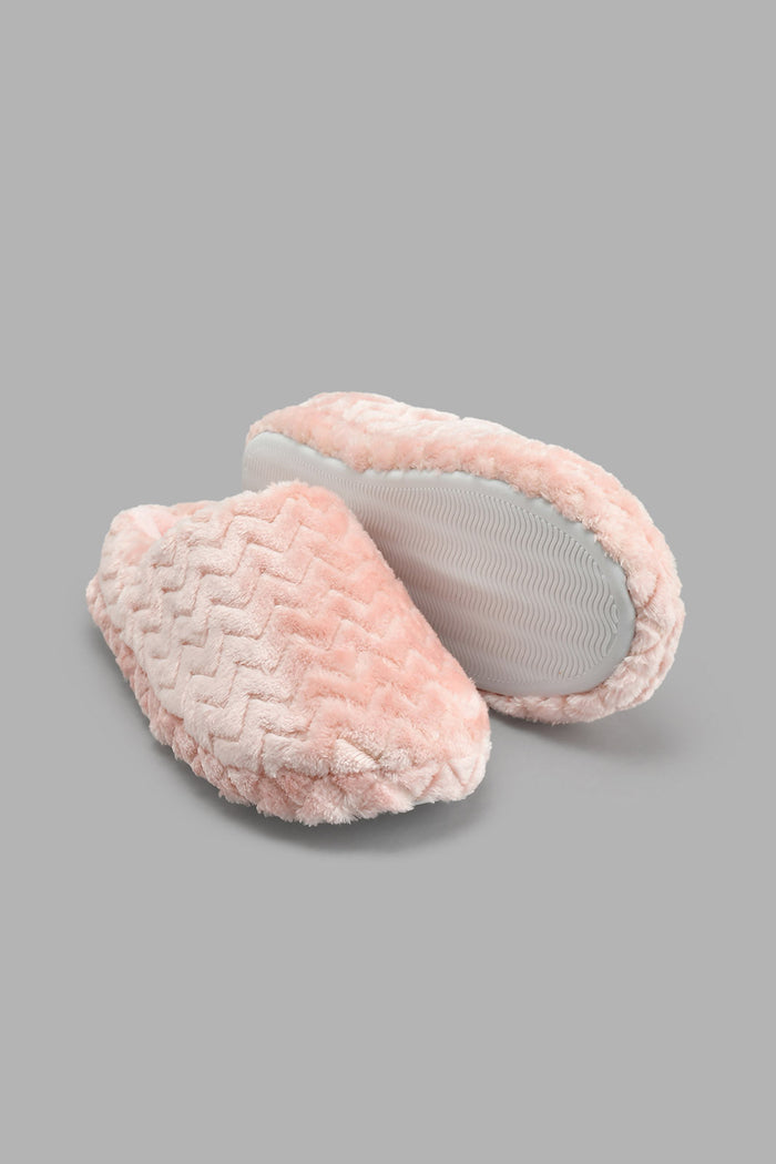Redtag-Pink-Closed-Toe-Slipper-Colour:Pink,-Filter:Women's-Footwear,-New-In,-New-In-Women-FOO,-Non-Sale,-S22A,-Section:Women,-Women-Slippers-Women's-