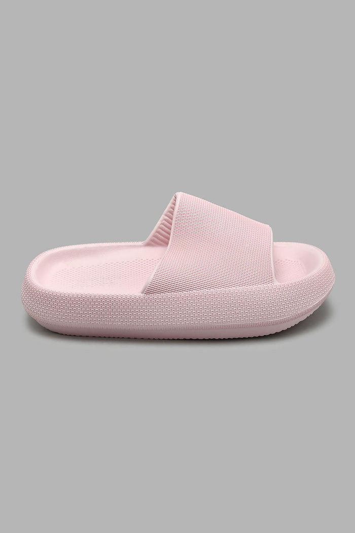 Redtag-Pink-Platform-Slide-Colour:Pink,-Filter:Women's-Footwear,-New-In,-New-In-Women-FOO,-Non-Sale,-S22A,-Section:Women,-Women-Flip-Flops-Women's-