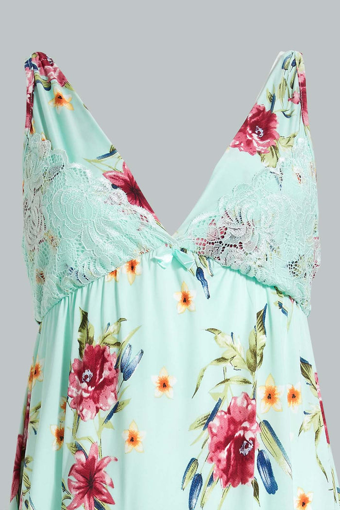Redtag-Floral-Printed-Hi-Low-Chemise-Colour:Assorted,-Filter:Women's-Clothing,-New-In,-New-In-Women,-Non-Sale,-S22A,-Section:Women,-Women-Chemises-Women's-