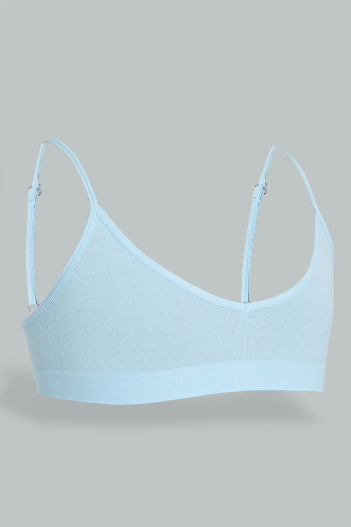 Redtag-Blue-And-Purple-Jacquard-Bra-(Pack-of-2)-365,-Colour:Blue,-Colour:Purple,-ESS,-Filter:Senior-Girls-(9-to-14-Yrs),-GSR-Bras,-New-In,-New-In-GSR,-Non-Sale,-Section:Kidswear-Senior-Girls-9 to 14 Years