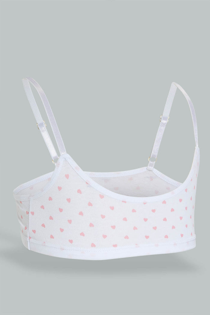 Redtag-Pink/Grey/White-Bra-(3-Pack)-365,-Colour:Assorted,-ESS,-Filter:Senior-Girls-(9-to-14-Yrs),-GSR-Bras,-New-In,-New-In-GSR,-Non-Sale,-Section:Kidswear-Senior-Girls-9 to 14 Years