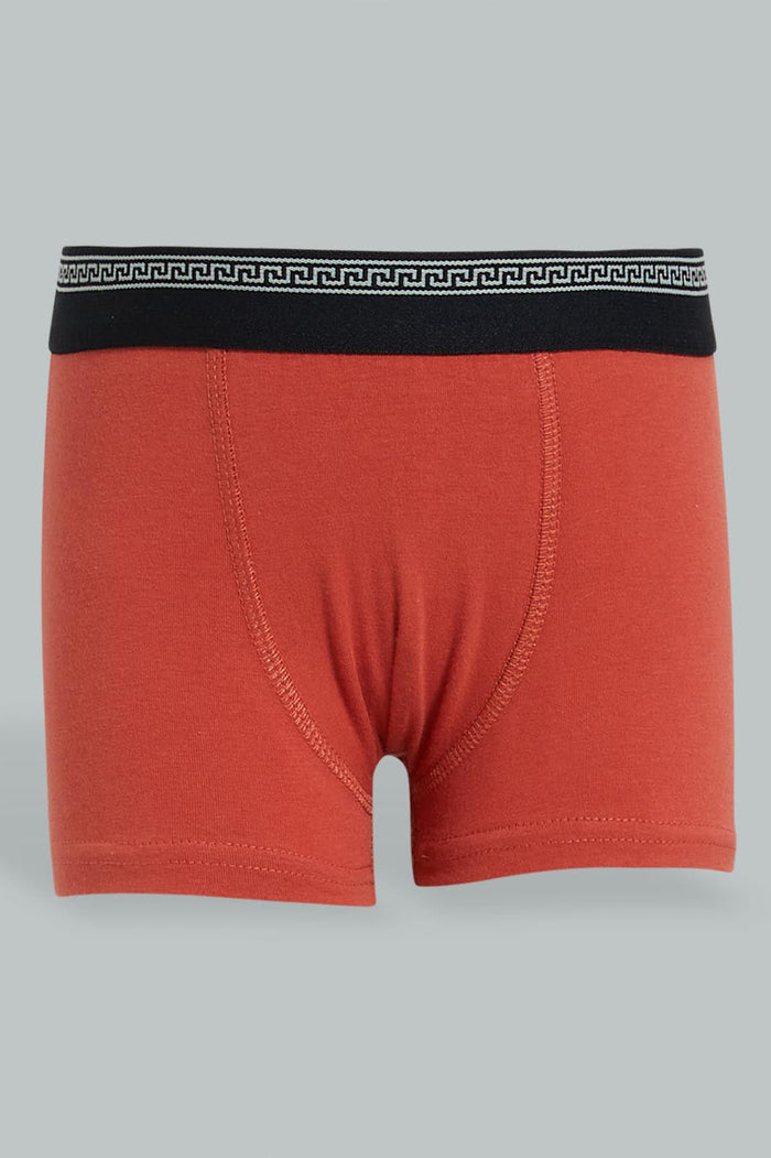 Redtag-Red/Turq/Grey-Marl--3-Pack-Boxer-365,-Boys-Boxers,-Colour:Assorted,-Filter:Boys-(2-to-8-Yrs),-New-In,-New-In-BOY,-Non-Sale,-Section:Kidswear-Boys-2 to 8 Years