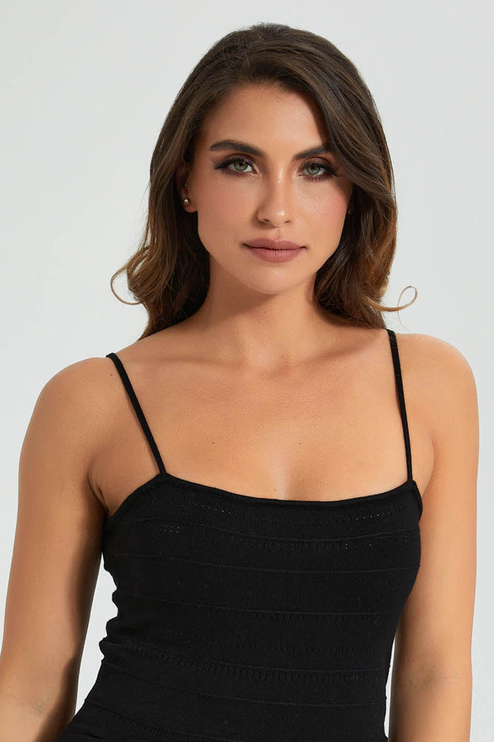 Redtag-Black-Sleevless-Top-Colour:Black,-Filter:Women's-Clothing,-Limited-Edition-Tops,-New-In,-New-In-Women,-Non-Sale,-S22B,-Section:Women-Women's-