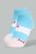 Redtag-Assorted-4Pk-Jacquard-Ankle-Socks-Ankle-Socks-Girls-2 to 8 Years