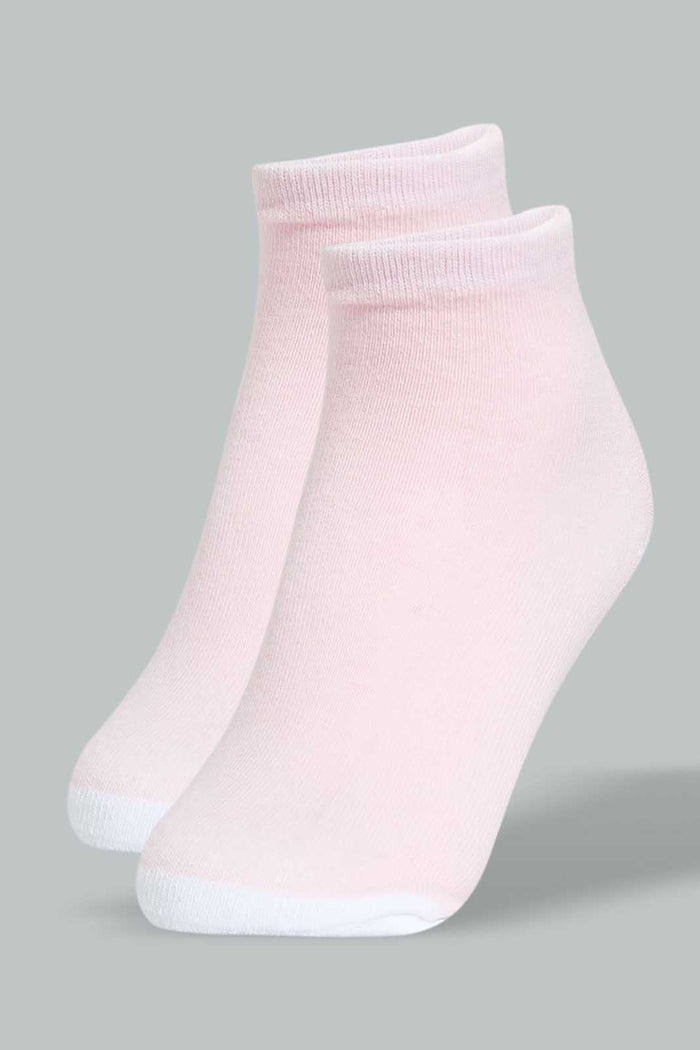 Redtag-Assorted-3Pk-Half-Terry-Sock-Full-Length-Socks-Girls-2 to 8 Years