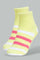 Redtag-Assorted-3Pk-Half-Terry-Sock-Full-Length-Socks-Girls-2 to 8 Years