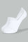 Redtag-White-Gsr-2Pcs-Invisible-Socks-Ankle-Length-Senior-Girls-9 to 14 Years