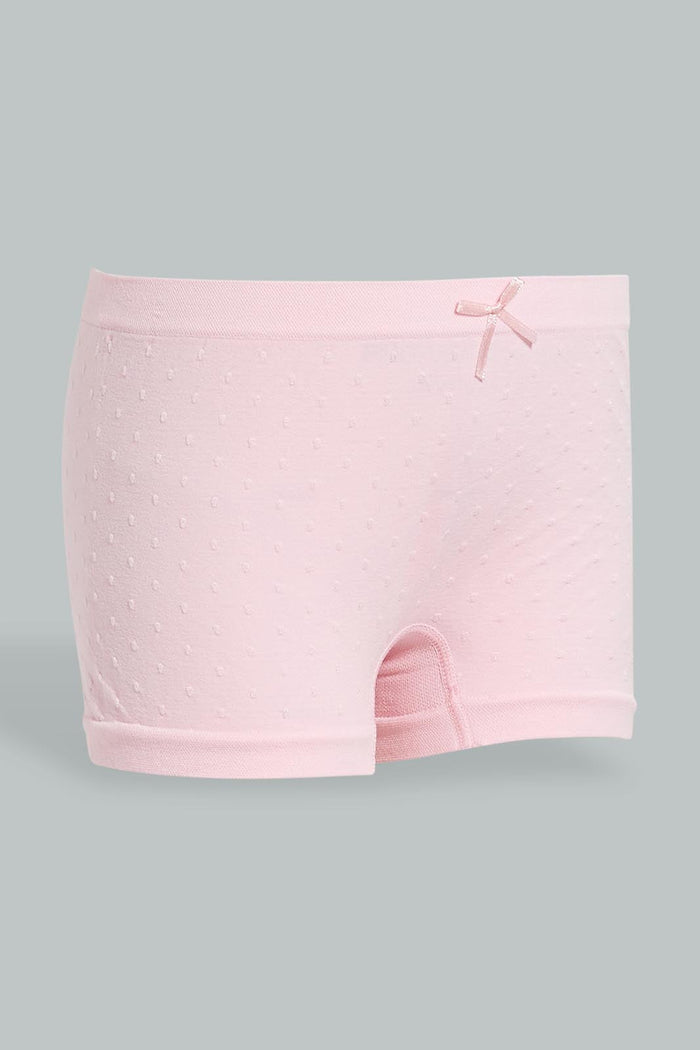 Redtag-White/Pink-Jacquard-Bikini-Brief-(2Pack)-365,-Character,-Colour:Assorted,-Filter:Senior-Girls-(9-to-14-Yrs),-GSR-Briefs,-New-In,-New-In-GSR,-Non-Sale,-Section:Kidswear-Senior-Girls-9 to 14 Years