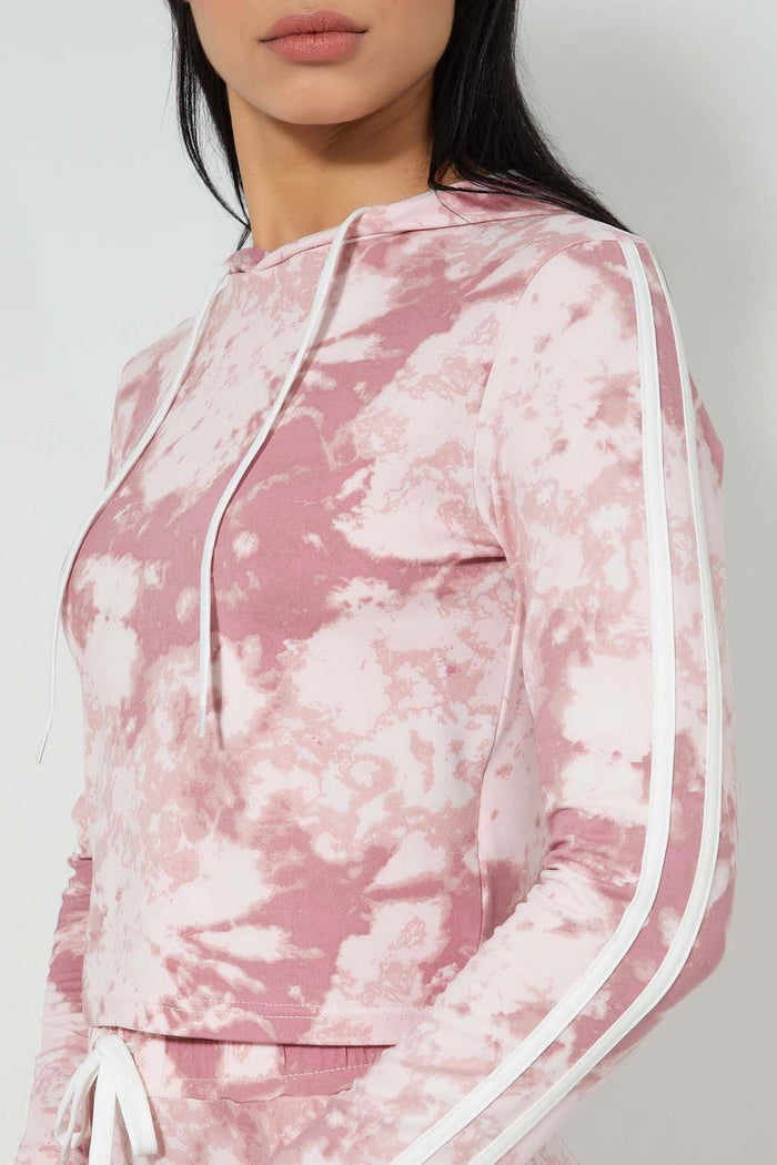 Redtag-Allover-Camo-Print-Hooded-Sweatshirt-Colour:Assorted,-Filter:Women's-Clothing,-New-In,-New-In-Women,-Non-Sale,-S22B,-Section:Women,-Women-Sweatshirts-Women's-