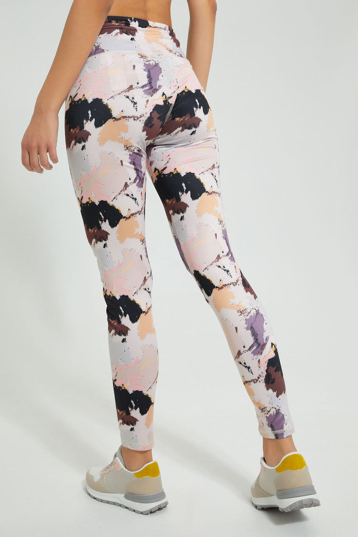 Redtag-Allover-Printed-Active-Pant-Joggers-Women's-