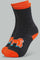 Redtag-Assorted-3Pk-Animal-Long-Socks-Ankle-Socks-Boys-2 to 8 Years