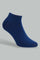 Redtag-Navy/Pale-Pink/Grey-Plain-Ankle-Socks-(3-Pack)-Category:Tops,-Colour:Ivory,-Filter:Women's-Clothing,-New-In,-New-In-Women,-Non-Sale,-S22D,-Section:Women,-Women-Tops-Women's-
