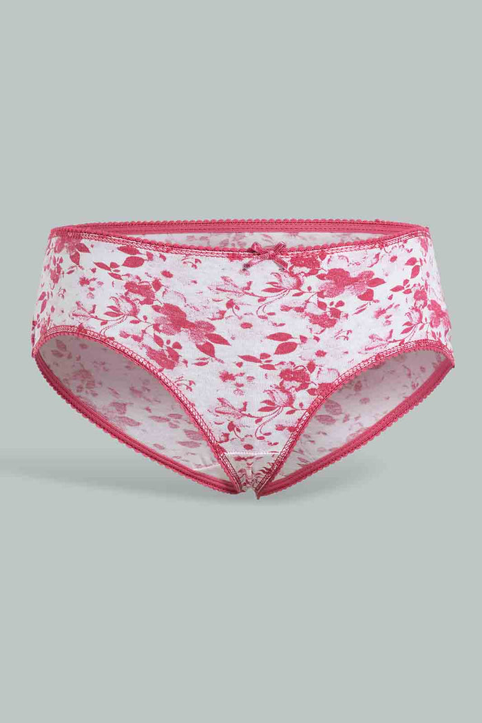 Redtag-Assoted-Print/Plain-Boyleg-Brief-(5-Pack)-365,-Category:Briefs,-Colour:Assorted,-Deals:New-In,-Filter:Women's-Clothing,-New-In-Women-APL,-Non-Sale,-Section:Women,-Women-Briefs--