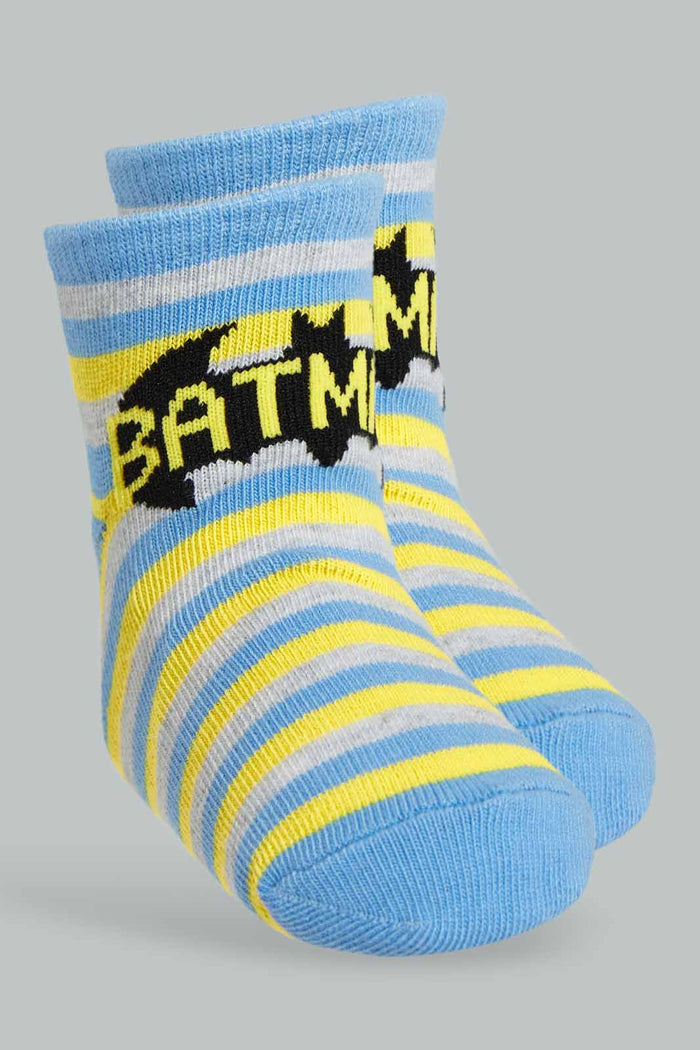 Redtag-Blue-3-Pack-Batman-socks-365,-BOY-Socks,-Category:Socks,-CHR,-Colour:Blue,-Deals:New-In,-Filter:Boys-(2-to-8-Yrs),-New-In-BOY-APL,-Non-Sale,-Section:Boys-(0-to-14Yrs)-Boys-2 to 8 Years