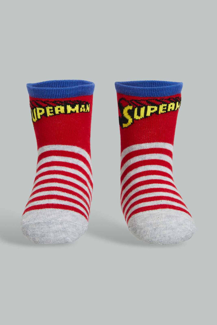 Redtag-Blue-3-Pack-Superman-socks-365,-BOY-Socks,-Category:Socks,-CHR,-Colour:Blue,-Deals:New-In,-Filter:Boys-(2-to-8-Yrs),-New-In-BOY-APL,-Non-Sale,-Section:Boys-(0-to-14Yrs)-Boys-2 to 8 Years