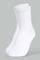 Redtag-Assorted-White/Black/Grey-Mel-3-Pcs-Pack-Crew-Socks-365,-BSR-Socks,-Category:Socks,-Colour:Assorted,-Deals:New-In,-Filter:Senior-Boys-(8-to-14-Yrs),-New-In-BSR-APL,-Non-Sale,-Section:Boys-(0-to-14Yrs)-Senior-Boys-9 to 14 Years