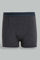 Redtag-Black/Grey-Mel/Burgundy-3-Pcs-Pack-Boxer-Shorts-365,-BSR-Boxers,-Category:Boxers,-Colour:Assorted,-Deals:New-In,-Filter:Senior-Boys-(8-to-14-Yrs),-New-In-BSR-APL,-Non-Sale,-Section:Boys-(0-to-14Yrs)-Senior-Boys-