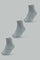Redtag-Grey-Pack-Of-3-Ankle-Socks-365,-Category:Socks,-Colour:Black,-Deals:New-In,-Filter:Men's-Clothing,-Men-Socks,-New-In-Men-APL,-Non-Sale,-Section:Men-Men's-
