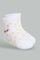 Redtag-Multi-Coloured-Polka-Dot-4Pcs-Ankle-Length-Socks-365,-Category:Socks,-Colour:Assorted,-Deals:New-In,-Filter:Infant-Girls-(3-to-24-Mths),-ING-Socks,-New-In-ING-APL,-Non-Sale,-Section:Girls-(0-to-14Yrs)-Infant-Girls-3 to 24 Months