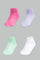 Redtag-Multi-Colour-Pack-Of-4-Solid-Socks-365,-Category:Socks,-Colour:Assorted,-Deals:New-In,-Filter:Infant-Girls-(3-to-24-Mths),-ING-Socks,-New-In-ING-APL,-Non-Sale,-Section:Girls-(0-to-14Yrs)-Infant-Girls-3 to 24 Months