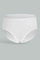 Redtag-Girls-5Pk-Brief---White-Pack-365,-Category:Briefs,-Colour:White,-Deals:New-In,-ESS,-Filter:Girls-(2-to-8-Yrs),-GIR-Briefs,-New-In-GIR-APL,-Non-Sale,-Section:Girls-(0-to-14Yrs)-Girls-2 to 8 Years