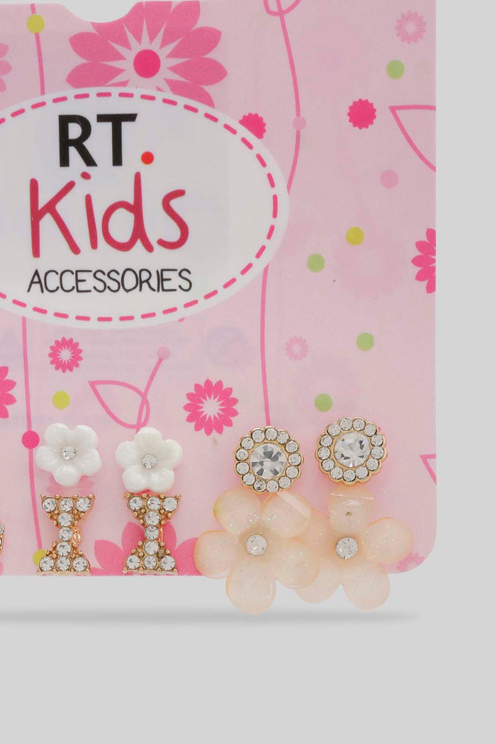 Redtag-Earring-Category:Jewellery,-Colour:Multicolour,-Filter:Girls-Accessories,-GIR-Jewellery,-New-In,-New-In-GIR-ACC,-Non-Sale,-Section:Girls-(0-to-14Yrs),-W22B-Girls-