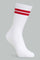 Redtag-Boys--White-W/-Red-Stripes-Crew-Length-Socks-365,-BSR-Socks,-Category:Socks,-Colour:Red,-Deals:New-In,-FIFA,-Filter:Senior-Boys-(8-to-14-Yrs),-New-In-BSR-APL,-Non-Sale,-Section:Boys-(0-to-14Yrs)-Senior-Boys-9 to 14 Years