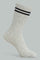 Redtag-Boys-Striped-Pack-Of-3---Crew-Length---Grey/-Black/-White-365,-BSR-Socks,-Category:Socks,-Colour:Assorted,-Deals:New-In,-Filter:Senior-Boys-(8-to-14-Yrs),-New-In-BSR-APL,-Non-Sale,-Section:Boys-(0-to-14Yrs)-Senior-Boys-9 to 14 Years